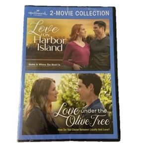 Love on Harbor Island Love Under the Olive Tree Dvd Romance Hallmark Channel NIP